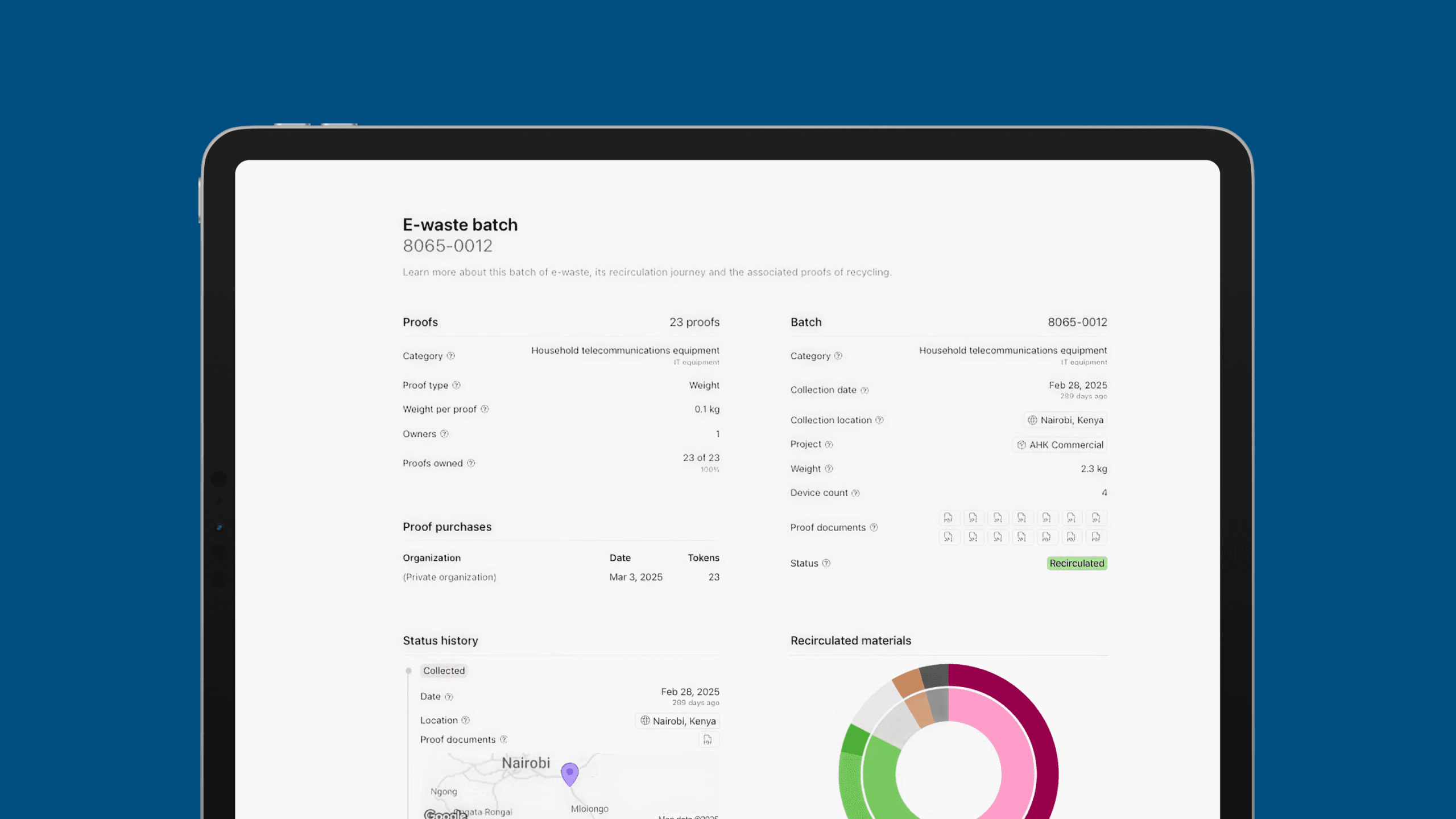Reuzado Kilo-For-Kilo Elektroschrott Batch Screenshot Software